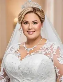Plus Size Mother The Bride Outfit face swap