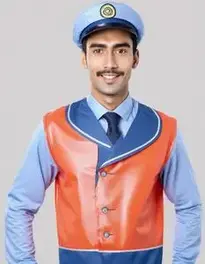 Postman Fancy Dress face swap