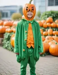 Pumpkin Outfit face swap