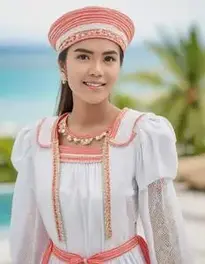 Resort Chic Attire face swap