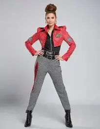 Rock And Roll Outfit For Ladies face swap