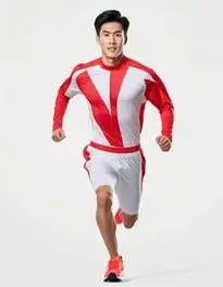 Running Attire face swap