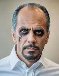 Scary Man Halloween face swap