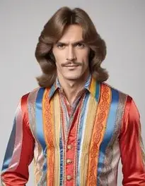 Seventies Fashion face swap