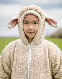 Sheep Costume Adults face swap