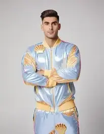 Shell Suit Fancy Dress face swap