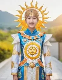Sun And Moon face swap