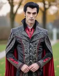 Vampire Halloween face swap