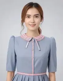 Smart Casual Dress Code Female face swap