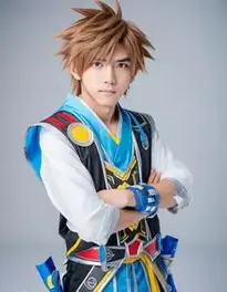 Sora Cosplay face swap