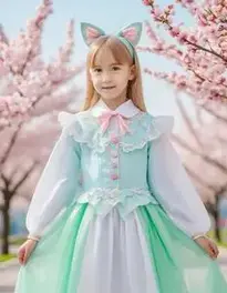 Spring Outfit face swap