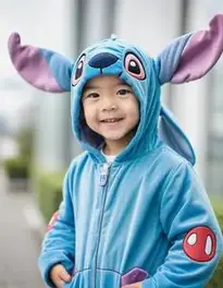 Stitch Halloween face swap