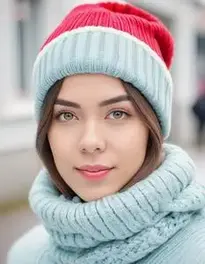 Stylish Winter Wear For Ladies face swap