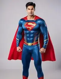 Superhero face swap