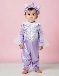 Toddler Halloween face swap