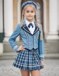 Trinians Outfit face swap