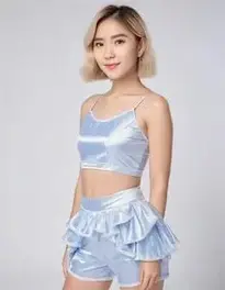 Two Piece Short Set face swap