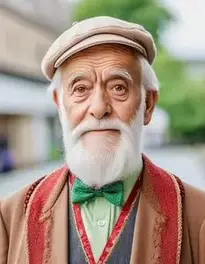 Uncle Albert Fancy Dress face swap