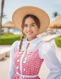Vacation Clothes For Woman face swap