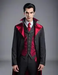 Vampire Costume Adults face swap