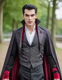 Vampire Costume Man face swap