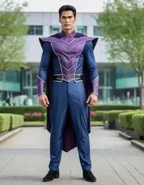 Villain Costume For Adults face swap