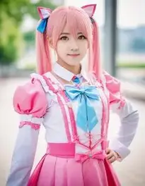 Vtuber Cosplay face swap