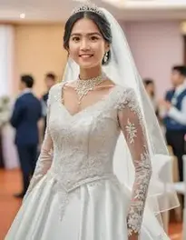 Wedding Guest Clothes face swap