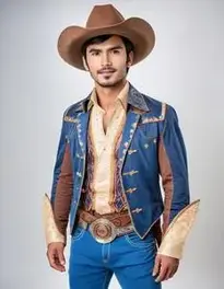 Western Party Outfit face swap