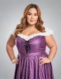 Western Plus Size Clothing face swap