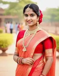 Western Saree Look face swap