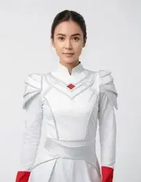 White Outfit For Woman face swap