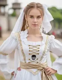 Pirate White Dress Face Swap Pirate White Dress Face Swap