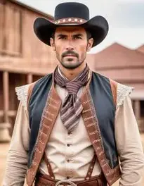 Wild West face swap