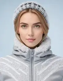 Winter Fashion For Woman face swap