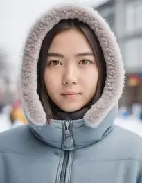 Winter Outfit face swap