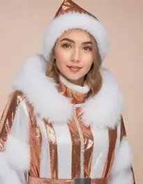 Winter Party Outfit face swap