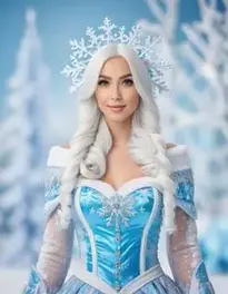 Winter Wonderland Outfit face swap