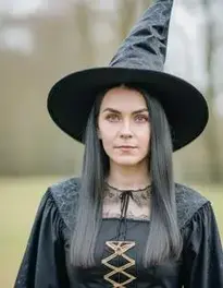 Witch Costume Woman face swap