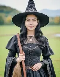 Witch Outfit face swap