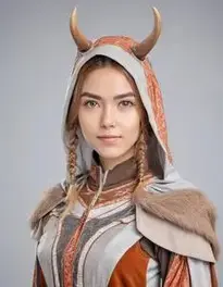 Woman Hunting Clothes face swap
