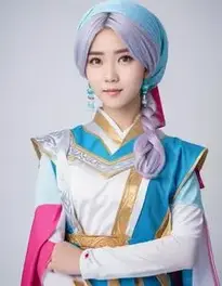Yuna Cosplay face swap