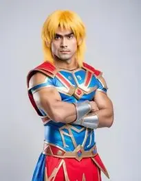 Motu Cosplay face swap