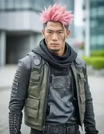 Dorohedoro Cosplay face swap