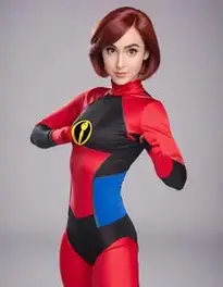Elastigirl Cosplay face swap