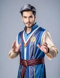 Male Wizard Cosplay face swap