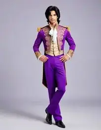 Prince Purple Outfit face swap