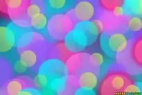 Bokeh Overlay Photo Effect