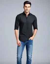 Black Shirt Combination Jeans Dress Face Swap Black Shirt Combination Jeans Dress Face Swap
