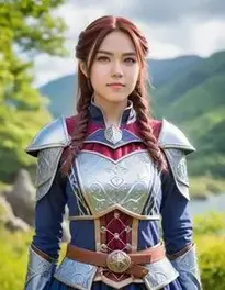 Female Dnd Cosplay face swap